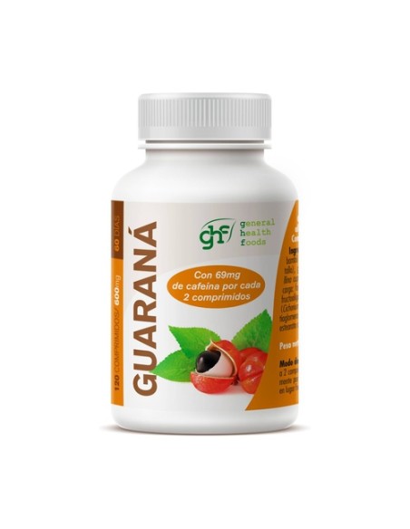 Guaraná 600 mg 120 comprimidos de 600mg GHF
