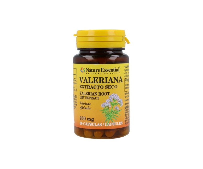 Valeriana 250mg (ext.seco) 50 cápsulas Nature essential