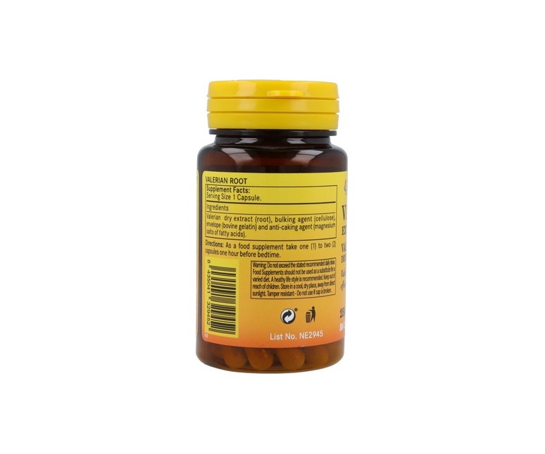 Valeriana 250mg (ext.seco) 50 cápsulas Nature essential