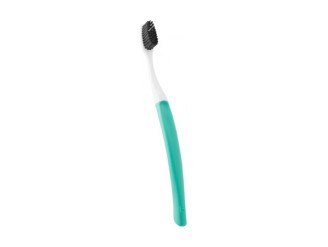 Cepillo de dientes suave con cabeza reemplazable verde