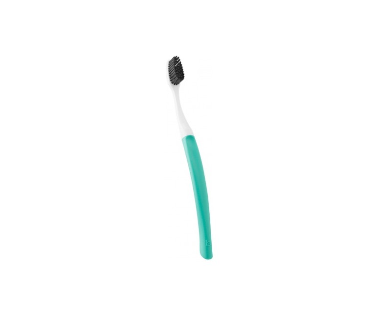 Cepillo de dientes suave con cabeza reemplazable verde 1 unidad Bioseptyl