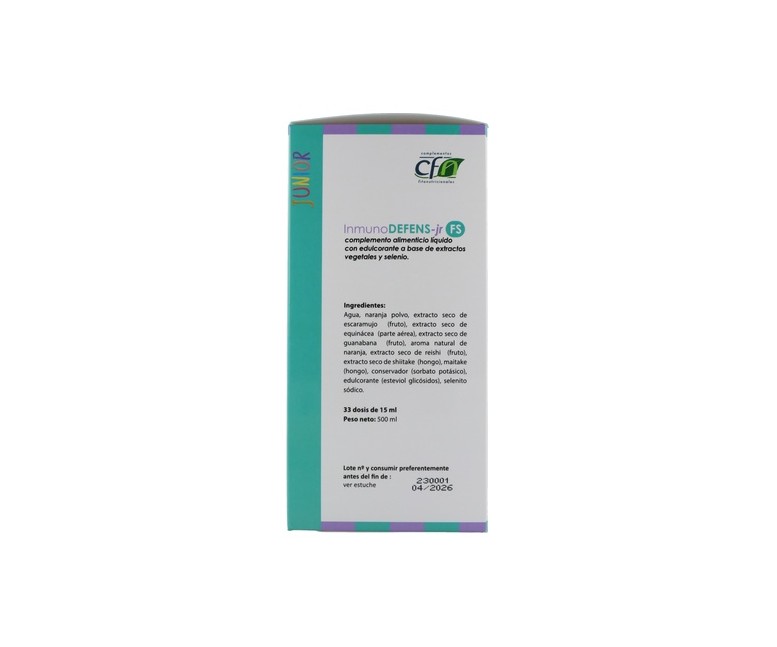 Inmuno Defen JR Fs niños 500 ml Cfn