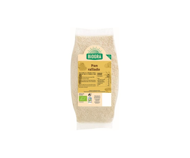 Pan Rallado Bio 250 g Biográ