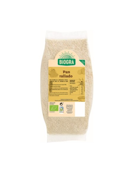 Pan Rallado Bio 250 g Biográ