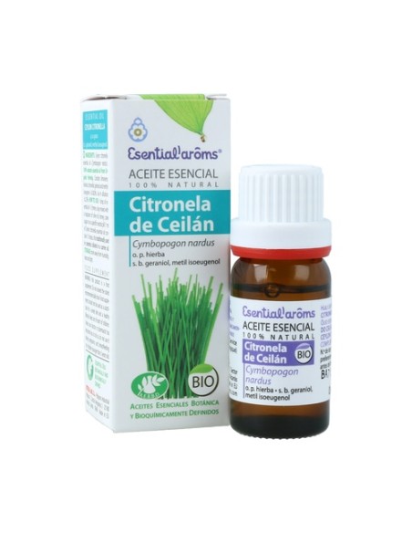 Aceite esencial Citronela de Ceilán Bio 10 ml Esential Aroms
