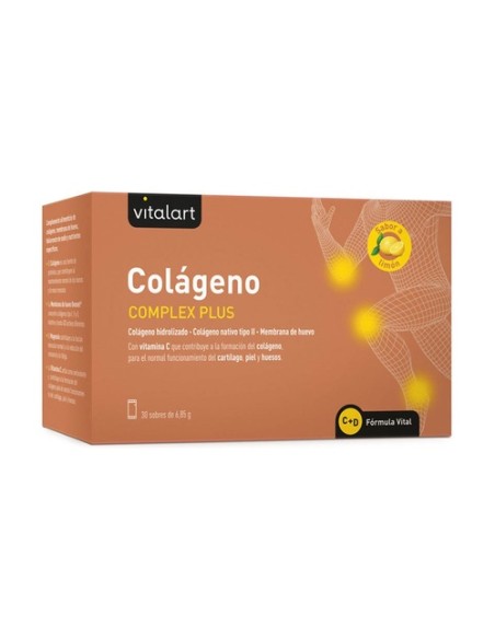 Vitalart colágeno complex plus 30 sobres de 6.85g (Limón) VITALART