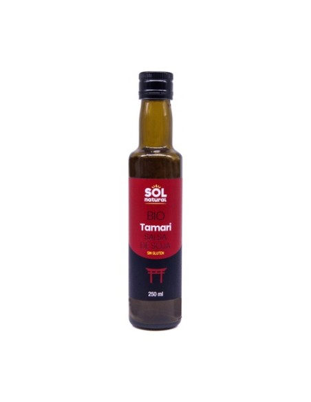 Tamari salsa de soja sin gluten Bio 250 ml Sol Natural