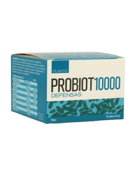 Probiot 10000 (Defensas) 15 sobres de 6g Plantis