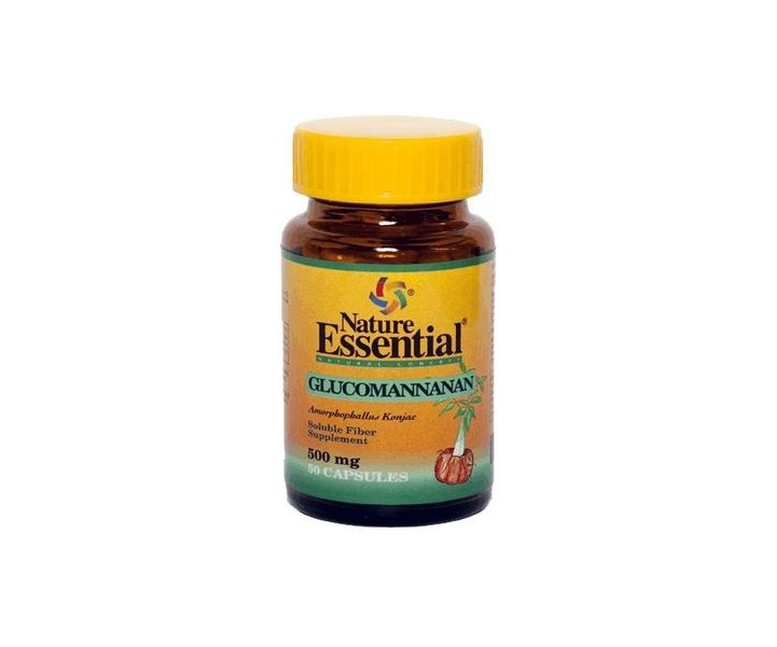Glucomanano 50 cápsulas de 500mg Nature essential