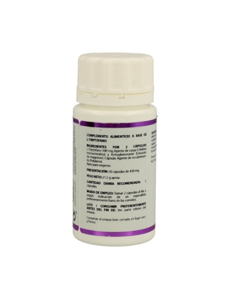 L-triptófano Holomega 50 cápsulas Equisalud