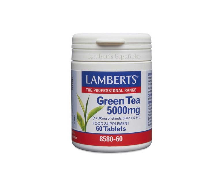 Té verde 60 tabletas de 5000mg Lamberts