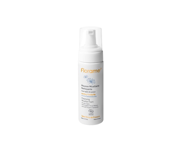 Mousse limpiadora micelar 150 ml Florame