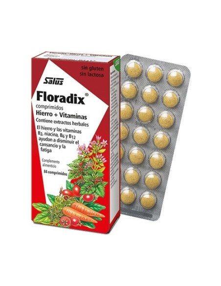 Floradix Hierro 84 comprimidos Salus