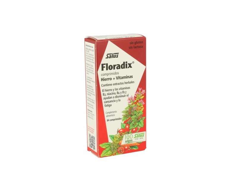 Floradix Hierro 84 comprimidos Salus