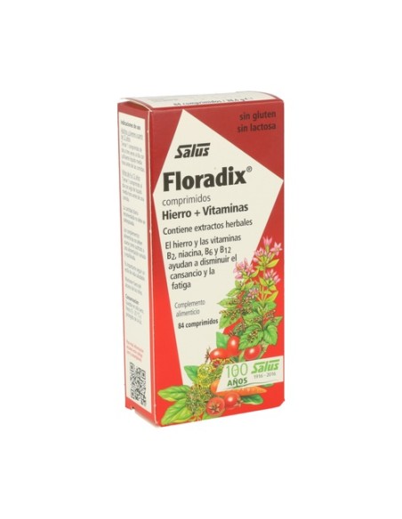Floradix Hierro 84 comprimidos Salus