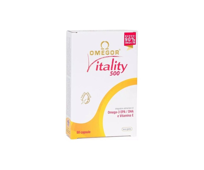 Omegor vitality 500 60 cápsulas Uga Nutraceuticals