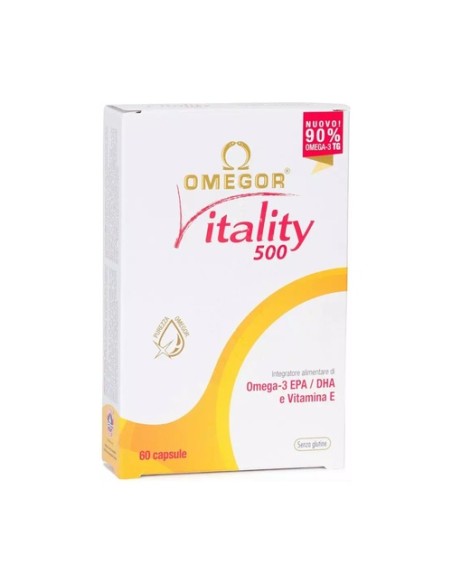 Omegor vitality 500 60 cápsulas Uga Nutraceuticals