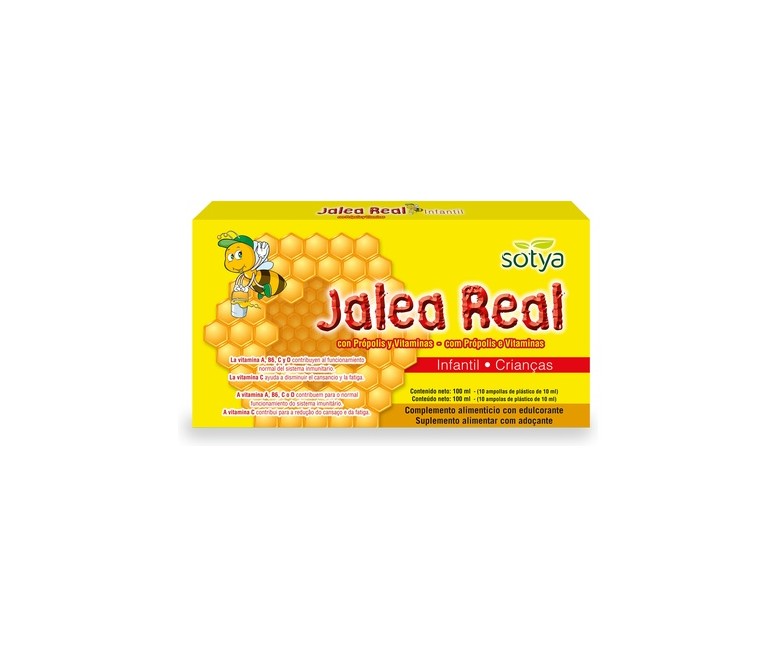 Jalea Real Infantil 10 ampollas Sotya