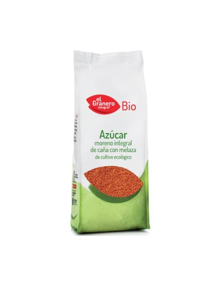 Azúcar moreno integral de caña con melaza Bio 1 kg El Granero Integral