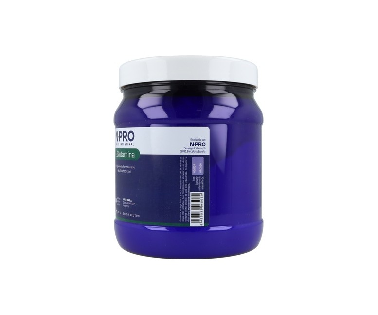 NPro L-Glutamina (regeneración intestinal) 300 g de polvo (Neutro) NPro