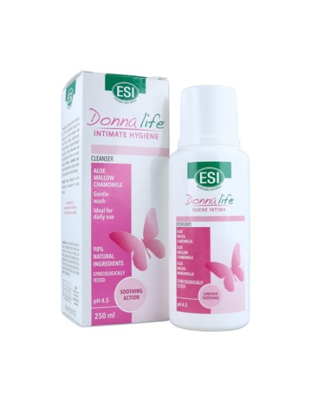 Donna Life jabón de higiene íntima lenitivo shooting 250 ml Esi