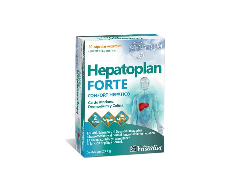 Hepatoplan Forte 30 cápsulas Zentrum