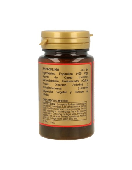 Espirulina 100 comprimidos de 400mg Obire