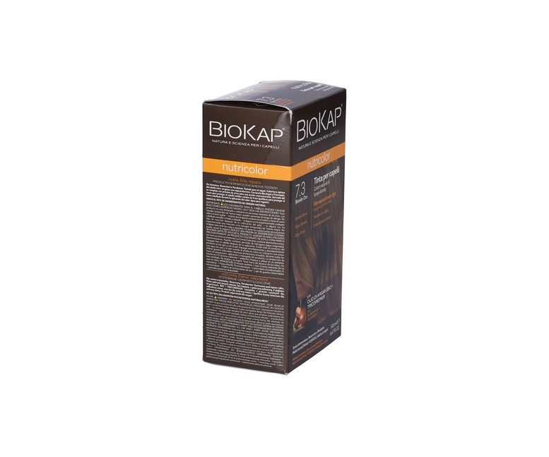 Color de cabello 7.3 Rubio dorado 140 ml Biokap
