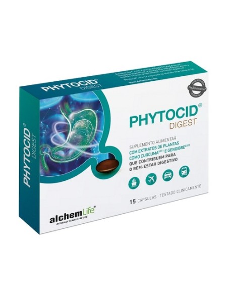 Phytocid digestión 15 cápsulas de 800mg Alchemlife