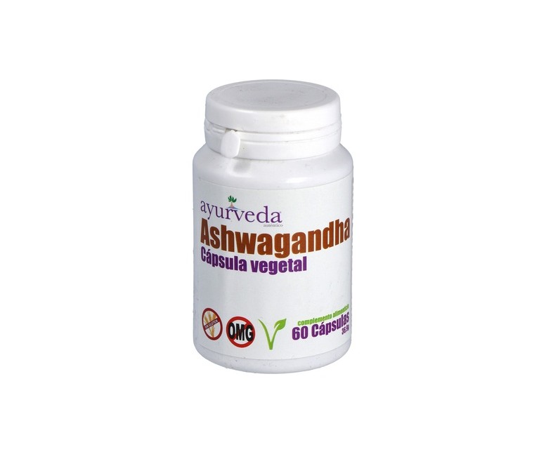 Ashwagandha 60 cápsulas de 615mg Ayurveda