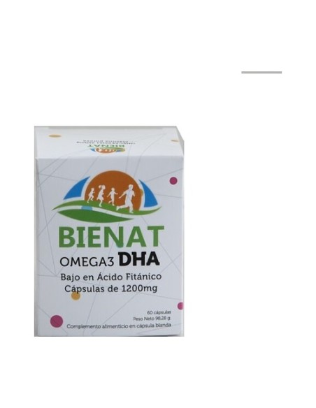 DHA omega 3 1200mg 60 cápsulas Bienat