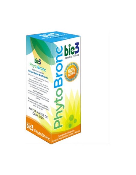 Phytobronc Jarabe para Niños 210 g (Naranja) Bio3