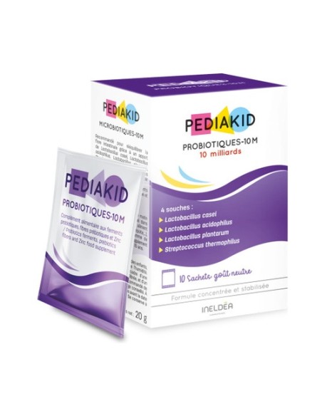 Pediakid Probióticos 10M 10 sobres de 2g Pediakid