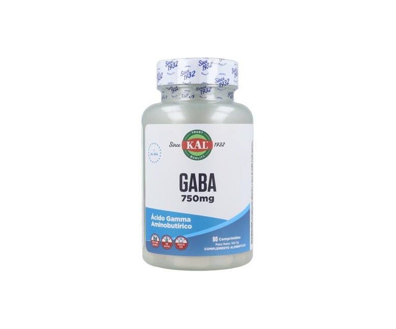 GABA 750mg (90 comprimidos) 90 comprimidos Kal