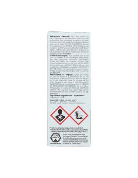 Aceite Esencial de Verbena exótica 10 ml Pranarom