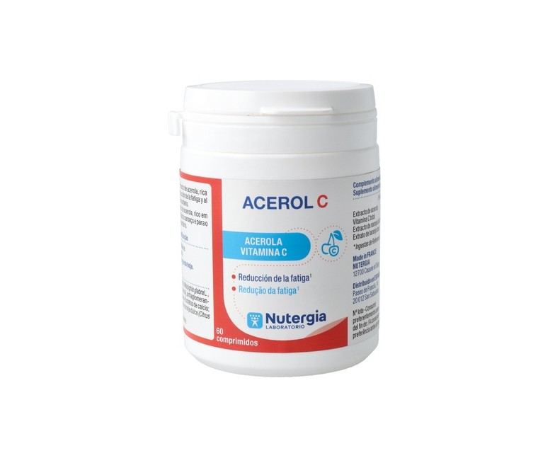 Acerol C - Vitamina C 60 comprimidos Nutergia