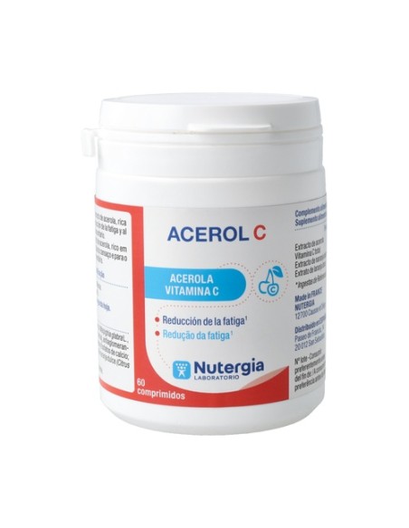 Acerol C - Vitamina C 60 comprimidos Nutergia