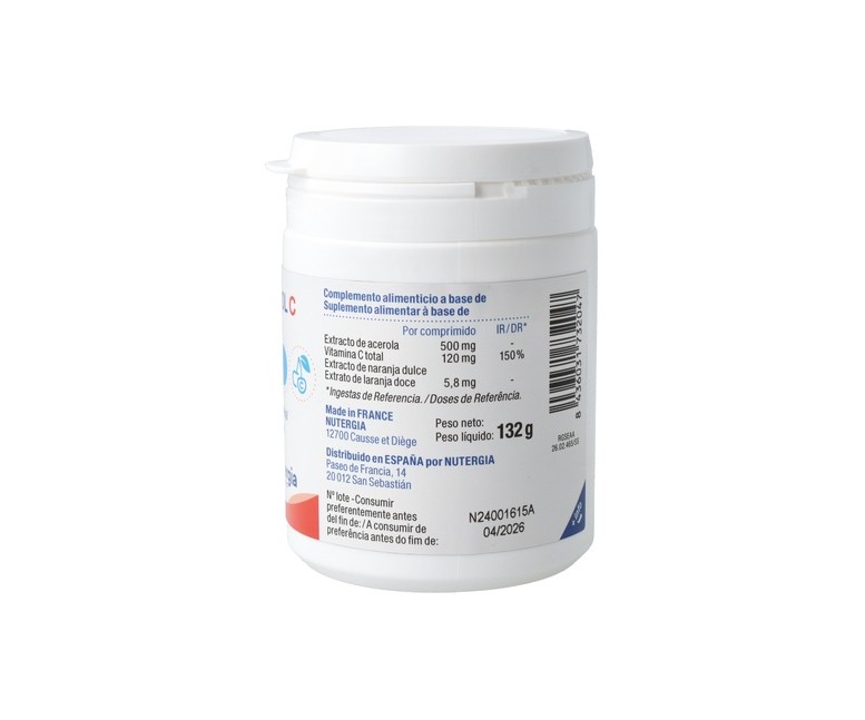 Acerol C - Vitamina C 60 comprimidos Nutergia