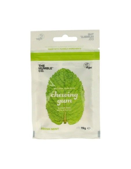 Goma de mascar natural - Menta fresca 19 g Humble Brush