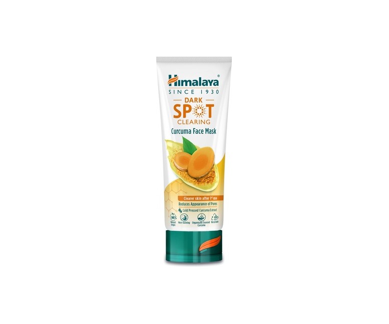 Mascarilla facial manchas oscuras cúrcuma 75 ml de crema Himalaya Herbals