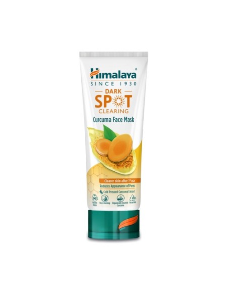 Mascarilla facial manchas oscuras cúrcuma 75 ml de crema Himalaya Herbals