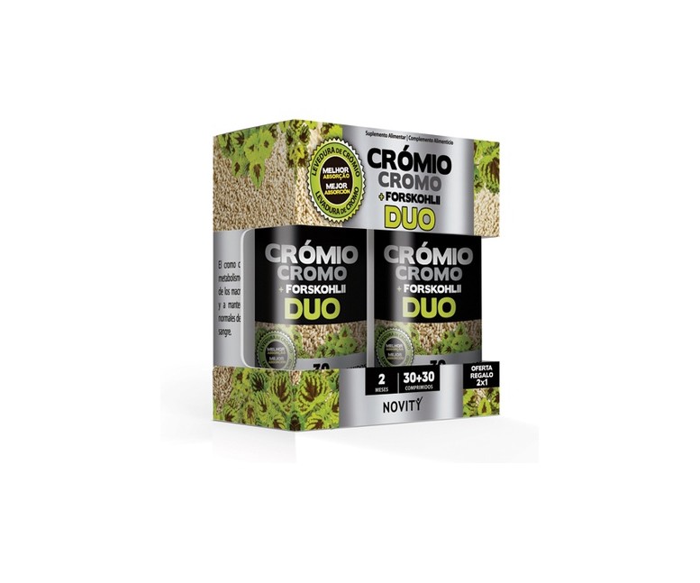 Cromo y Forskohlii Dúo 60 comprimidos Dietmed