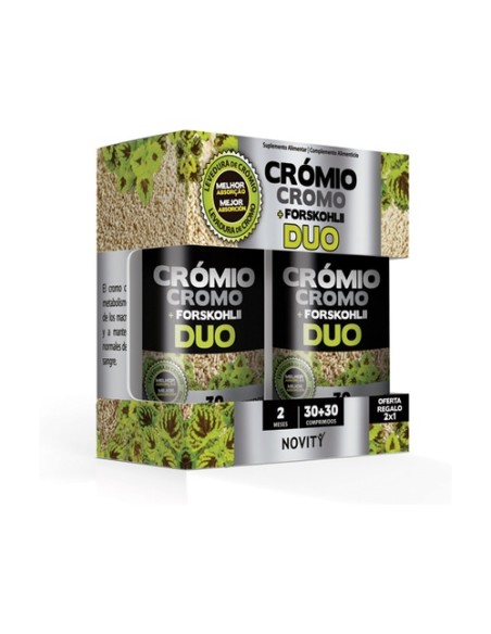 Cromo y Forskohlii Dúo 60 comprimidos Dietmed