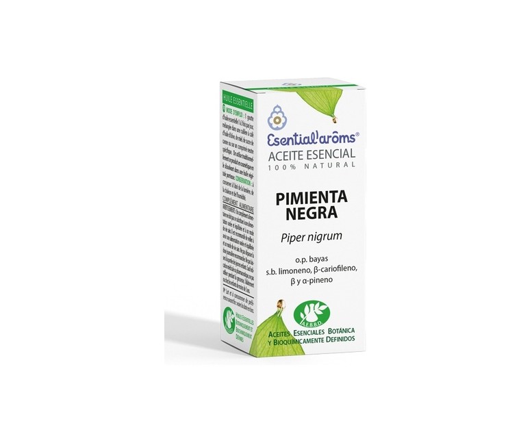 Aceite esencial de Pimienta Negra 5 ml Esential Aroms