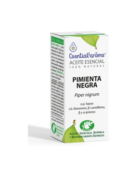 Aceite esencial de Pimienta Negra 5 ml Esential Aroms