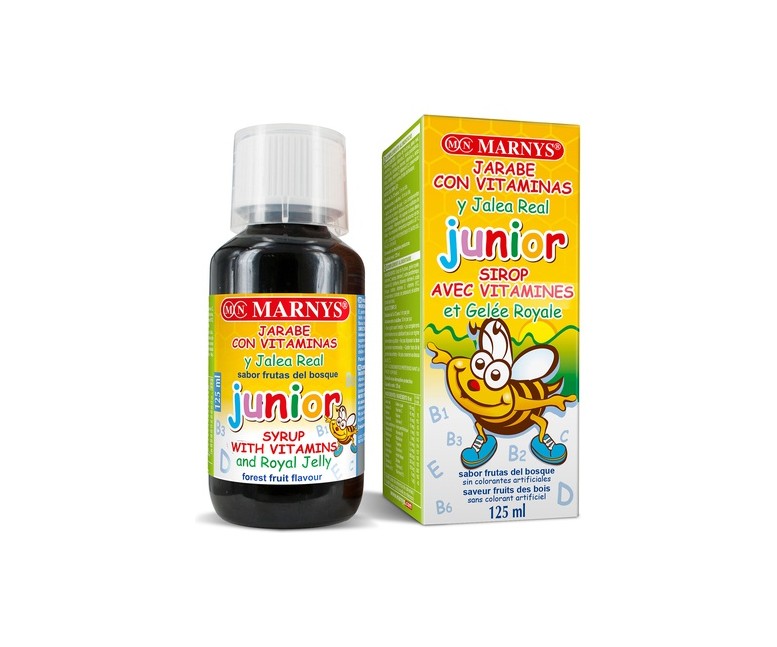 Jarabe Junior Multivitaminas con Jalea 125 ml MARNYS®