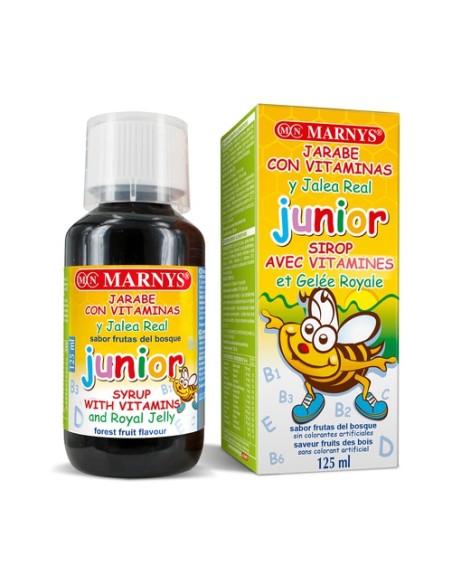 Jarabe Junior Multivitaminas con Jalea 125 ml MARNYS®