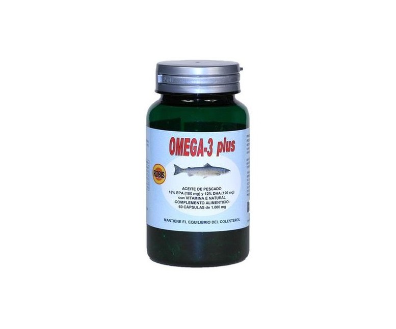 Omega 3 Plus 60 cápsulas Robis