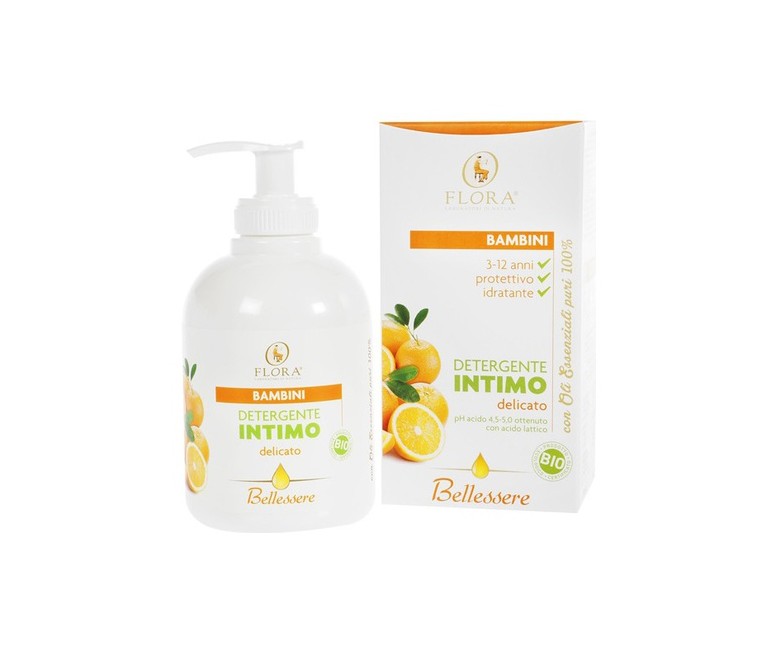 Gel Íntimo de 3 a 12 Años 250 ml de gel de 250ml Flora