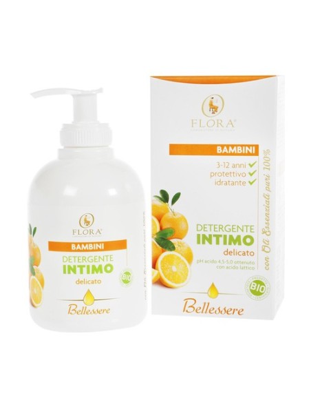 Gel Íntimo de 3 a 12 Años 250 ml de gel de 250ml Flora